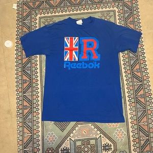 Vintage 80s Reebok Union Jack Tshirt